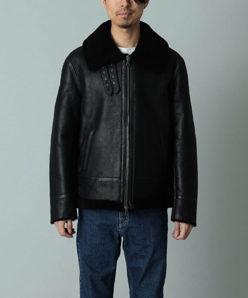 インターナショナルギャラリービームス(International Gallery BEAMS) クアトロッキ B-3 ムートンジャケット ll