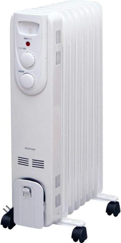 アイリスオーヤマ(IRIS OHYAMA) オイルヒーター ストレートフィン IOH-1208KS