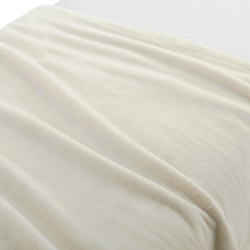 無印良品 再生ポリエステル あたたかファイバー厚手毛布