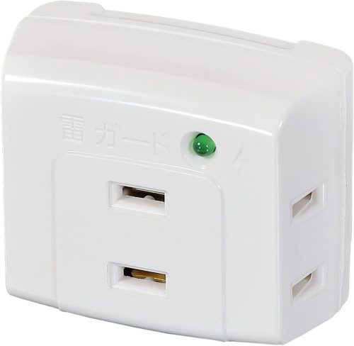 エルパ(ELPA) 耐雷サージ トリプルタップ A-300SB