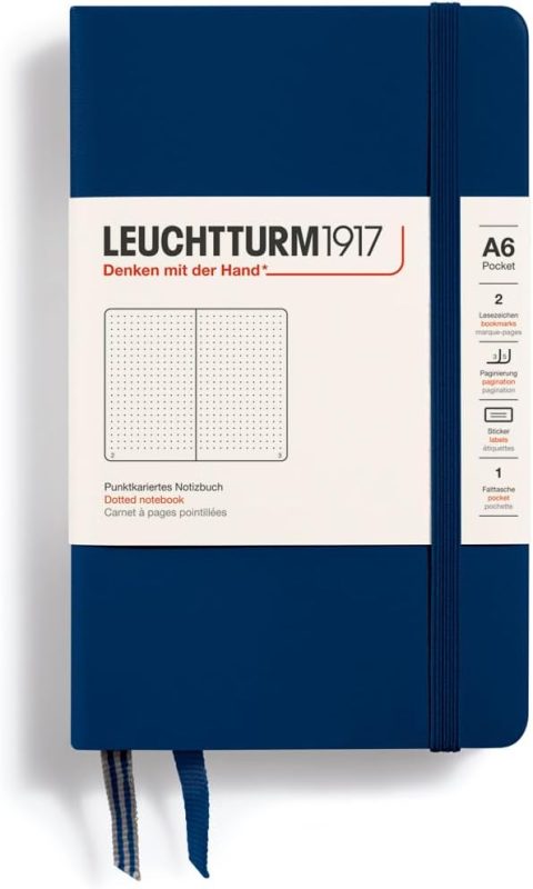 ロイヒトトゥルム1917(LEUCHTTURM1917) ハードカバー ノートブック A6