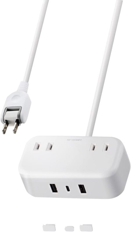 エレコム(ELECOM) 32Wデスクトップ型USBタップ ECT-25215WH