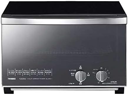 ツインバード(TWINBIRD) ミラーガラスオーブントースター TS-D048B