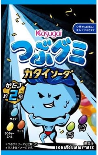 春日井製菓 つぶグミ カタイソーダ