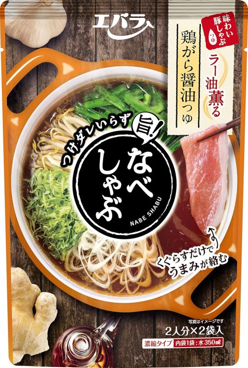 エバラ なべしゃぶ 鶏がら醤油つゆ