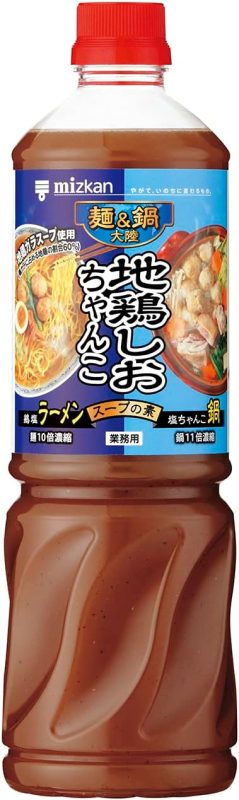 ミツカン 麺&鍋大陸 地鶏しおちゃんこスープの素