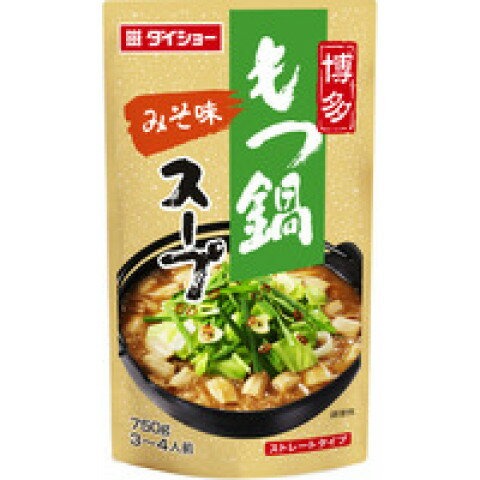 ダイショー 博多もつ鍋スープ みそ味