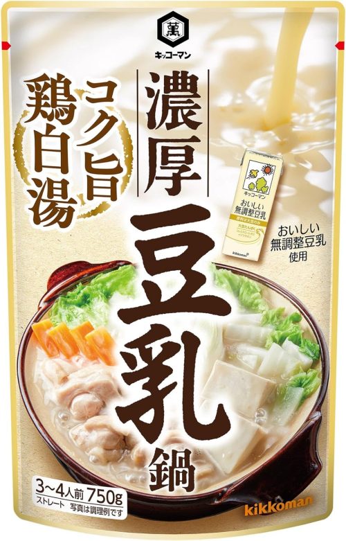 キッコーマン食品 濃厚白だし豆乳鍋
