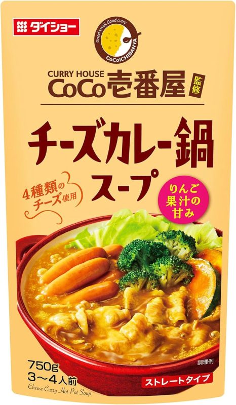 ダイショー CoCo壱番屋監修 チーズカレー鍋スープ