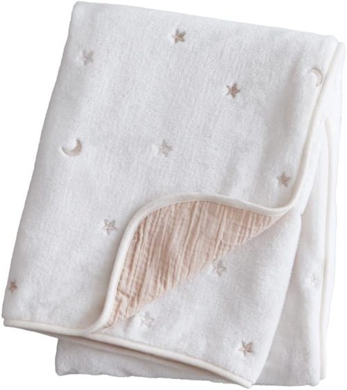 プッパプーポ(PUPPAPUPO) ベビー ブランケット フランネル×ガーゼ