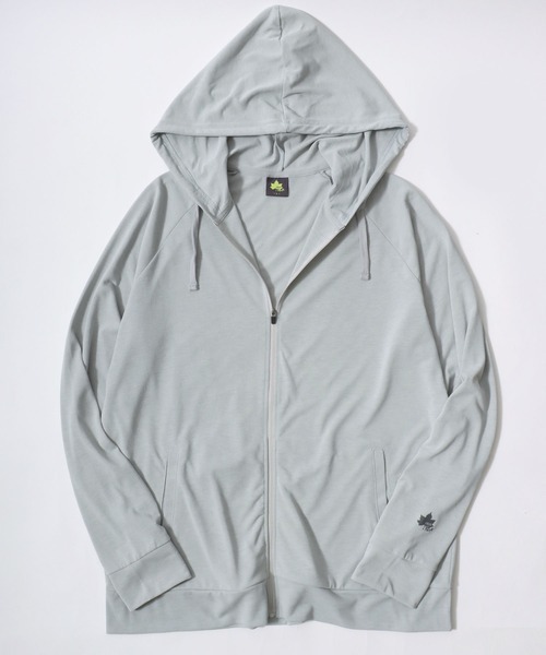 ロゴス(LOGOS) ロゴス UVカット 吸汗速乾 テック フルジップパーカー