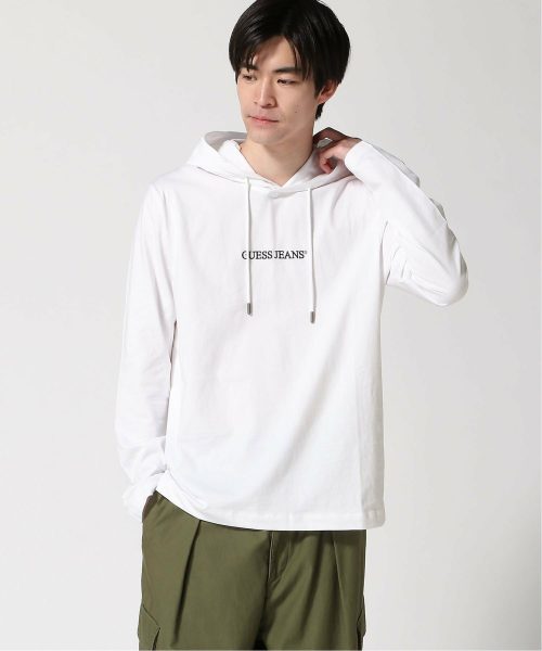 ゲス ジーンズ(GUESS JEANS) Ls Regular Hoodie Tee パーカー