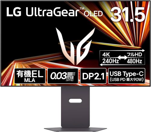 LGエレクトロニクス(LG Electronics) ゲーミングモニター UltraGear OLED 32GX870A