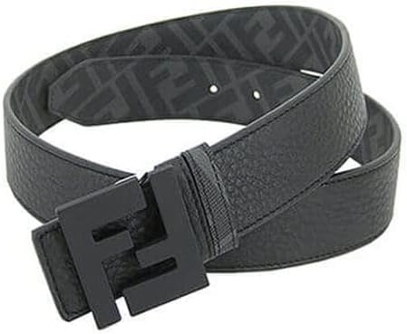 フェンディ(FENDI) FFベルト レザー ブラック 7C0432 AH8Y F0QA1