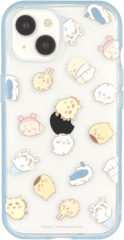 グルマンディーズ(Gourmandise) ちいかわ IIIIfit Clear iPhone15 / 14 / 13 対応 ケース CK-24B