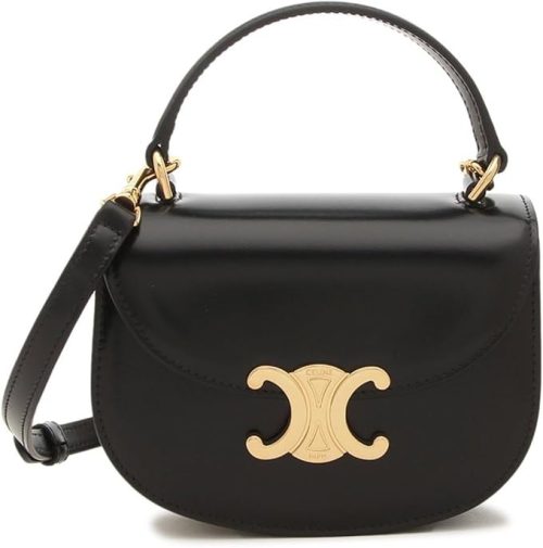 セリーヌ(CELINE) ミニ ブザス クレア シャイニーカーフスキン