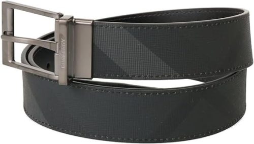 バーバリー(BURBERRY) リバーシブル チェックベルト