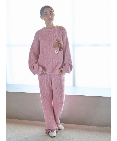 ジェラートピケ(gelato pique) ベビモコベアさがらプルオーバー&ロング