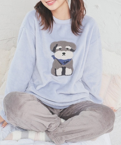 ハニーズ(Honeys) アニマル刺繍ルームウェア