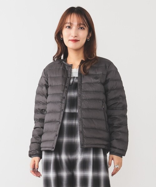 ダントン(DANTON) WOMEN'S NYLON TAFFETA WHITE GOOSE INNER DOWN JACKET