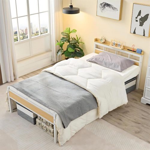 VECELO ベッドフレーム