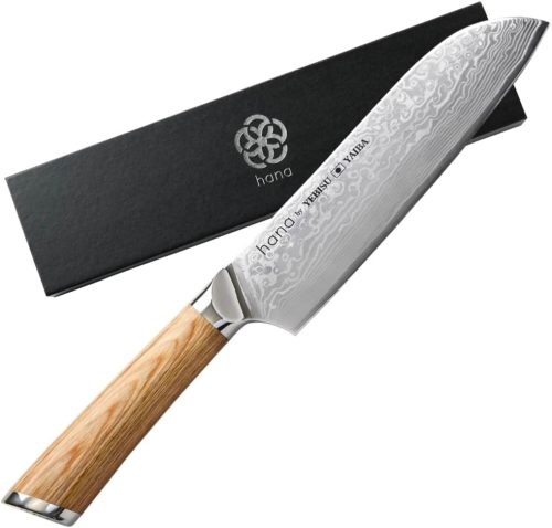 恵比寿刃 hana by YEBISUYAIBA 三徳包丁 VG-10 ダマスカス