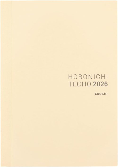 ほぼ日 手帳本体カズン A5 1日1ページ 1月 月曜はじまり