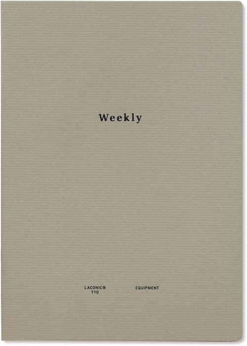 ラコニック(LACONIC) スタイルノート Weekly LGF02