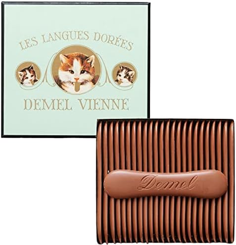 デメル ソリッドチョコ猫ラベル ミルク