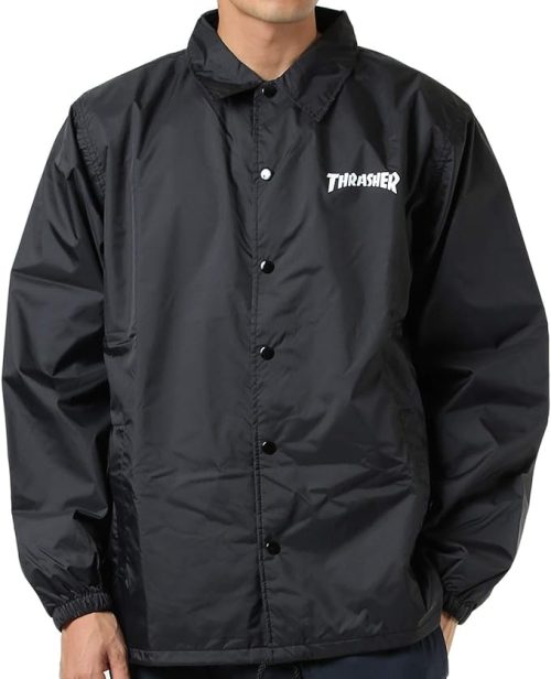 スラッシャー(THRASHER) MAG LOGO COACH JACKET