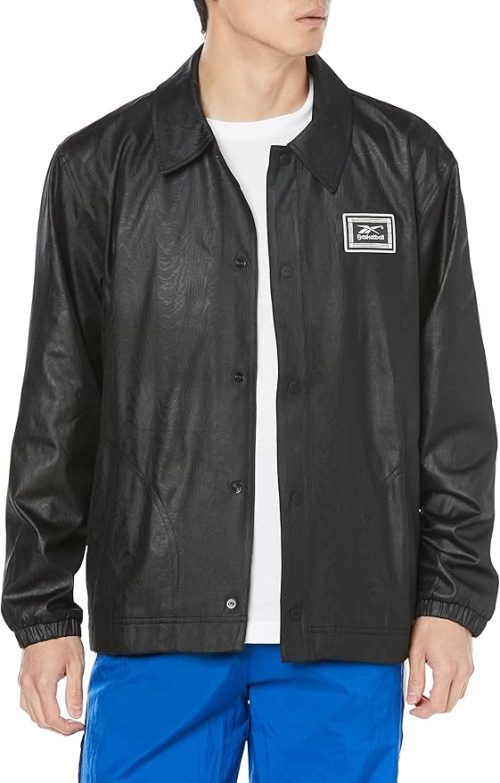 リーボック(Reebok) バスケットボール スナップ コーチジャケット