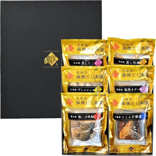 島の人 海鮮だし茶漬け 6種入り