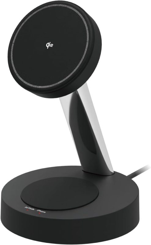 エレコム(ELECOM) 2in1 ワイヤレス充電器 W-MS11