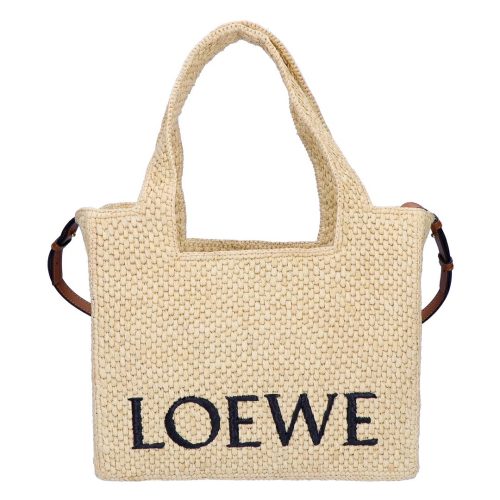 ロエベ(LOEWE) ロエベフォント トート ミディアム ラフィア