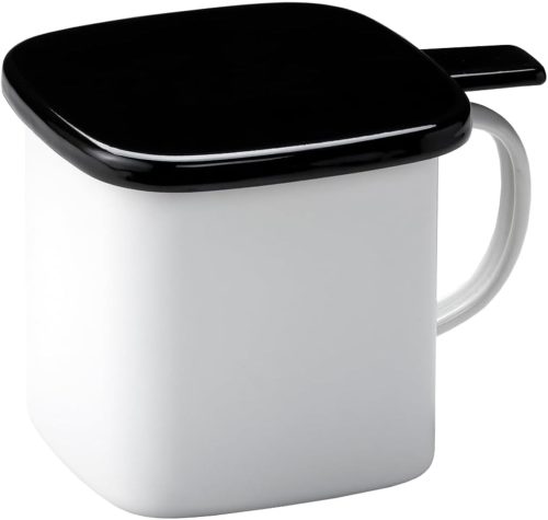 高木金属工業(Takagi Metal) ホーローオイルポット 角型0.9L HO-KOP0.9