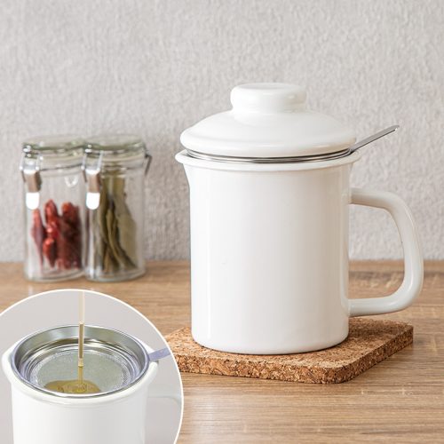 ニトリ(NITORI) ほうろうオイルポット KY013