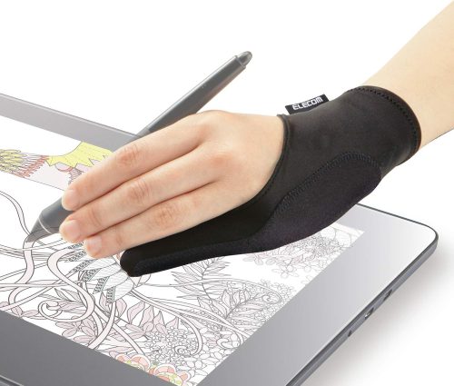 エレコム(ELECOM) タブレット用誤操作防止1本指グローブ TB-GV3LBK