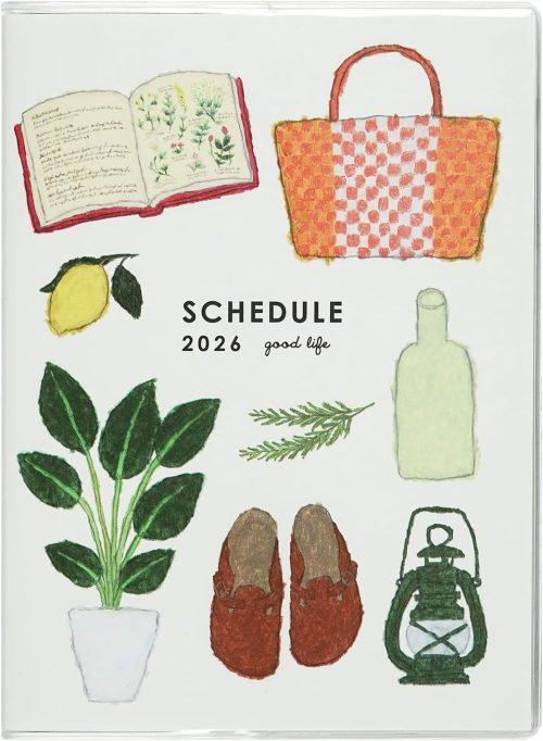 グリーティングライフ(GreetingLife) 2026年 米津祐介手帳 A6ソフト CD-1390-YZ