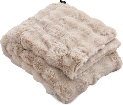 眠りのひろば ふとんの江崎 もこもこ毛布 LUXZA