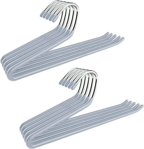 AP LAB 1秒で掛けられるZ字型×滑らない加工済みズボンハンガー