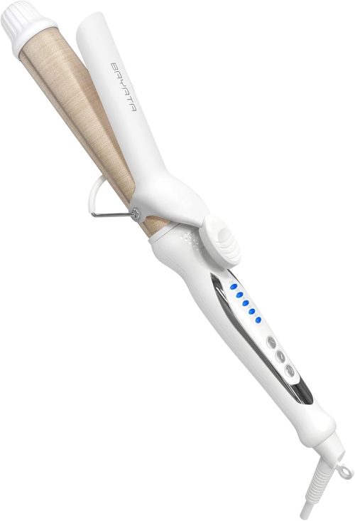 BAYATA コテ 32MM ヘアアイロン カールアイロン シルクプロコテ