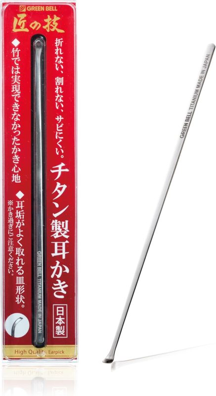 グリーンベル(GREENBELL) 匠の技 チタン製耳かき G-2196