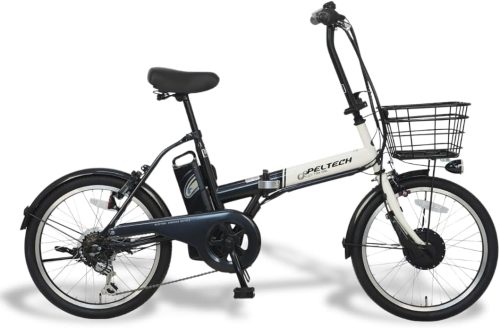 ペルテック(PELTECH) 20インチ 折り畳み電動アシスト自転車 外装6段変速 TDN-208L