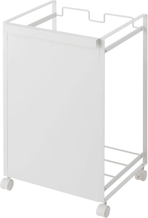 山崎実業 目隠し分別ダストワゴン タワー 2分別