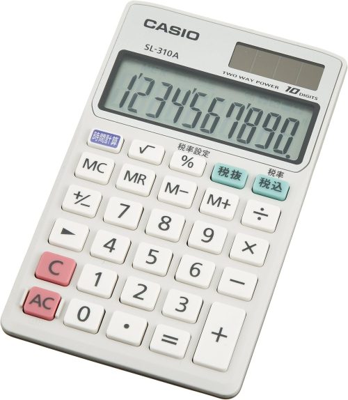 カシオ(CASIO) スタンダード電卓 SL-310A
