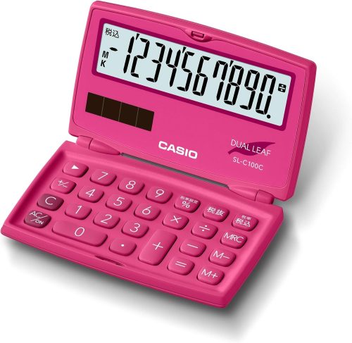 カシオ(CASIO) カラフル電卓 SL-C100C