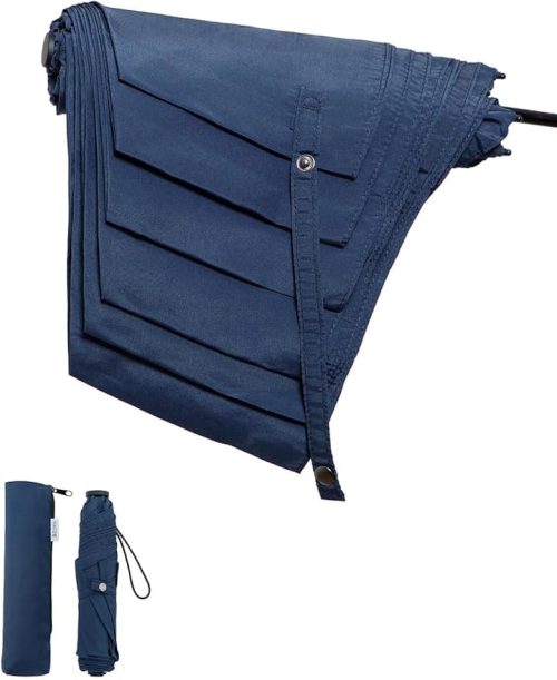 KIZAWA 畳みやすい形状安定 雨傘 Selfold forte