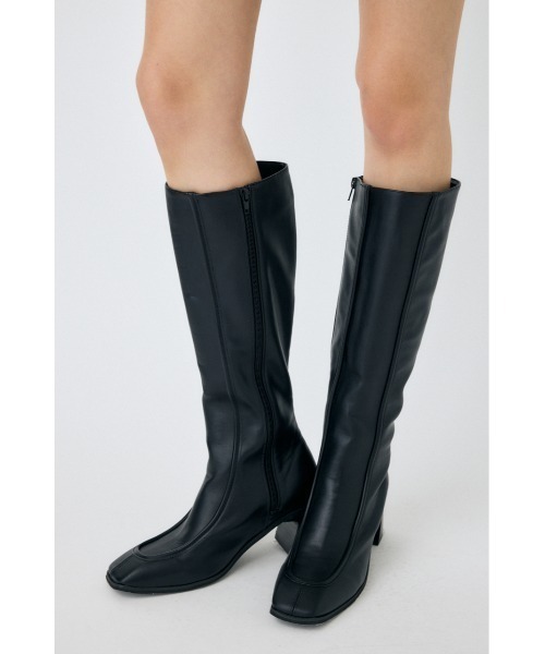 マウジー(MOUSSY) SQUARE TOE ロングブーツ