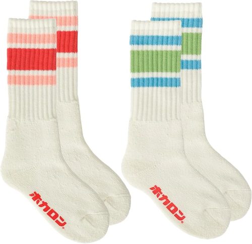 ホカロン 冷えとり靴下 ラインソックス