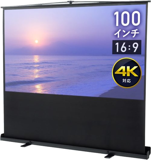 イーサプライ プロジェクタースクリーン EEX-PSY2-100HDV